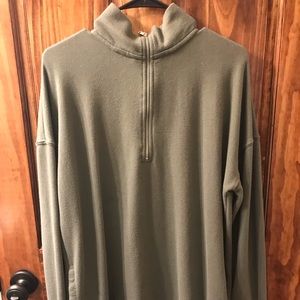 Aerie sweatshirt with zip and collar